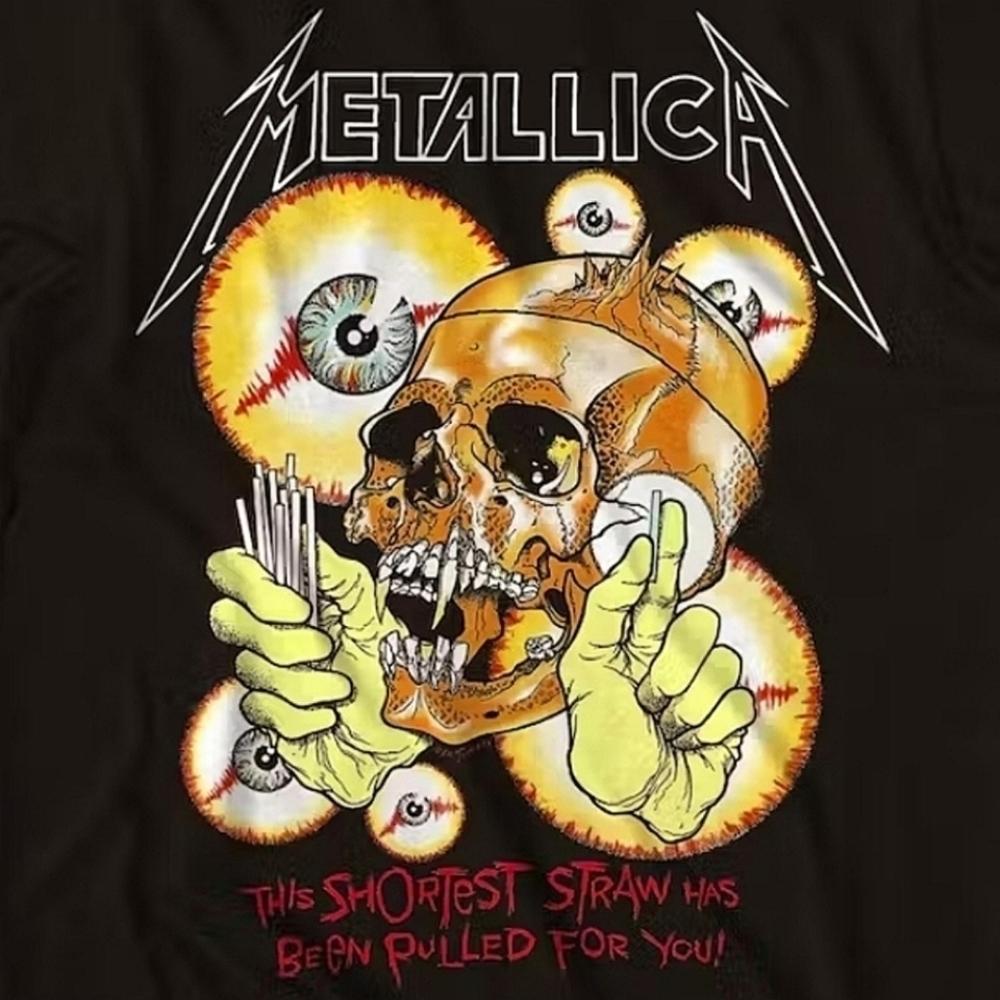 Metallica The Shortest Straw Skulls Shirt - Picture 4 of 4